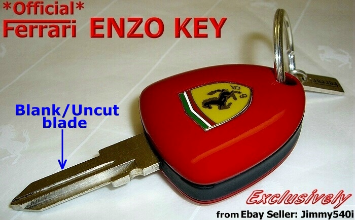 You are looking at a BLANK OEM Factory FERRARI ENZO KEY 